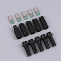 USB-C 24-Pin Male Solder Connector | 3A Fast Charging DIY USB-C Solder Connector QXL black 5pcs