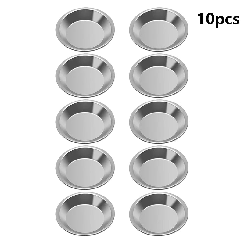 10-Pack Stainless Steel Paint Mixing Bowls & Palette Cups Paint Mixing Bowls QXL A