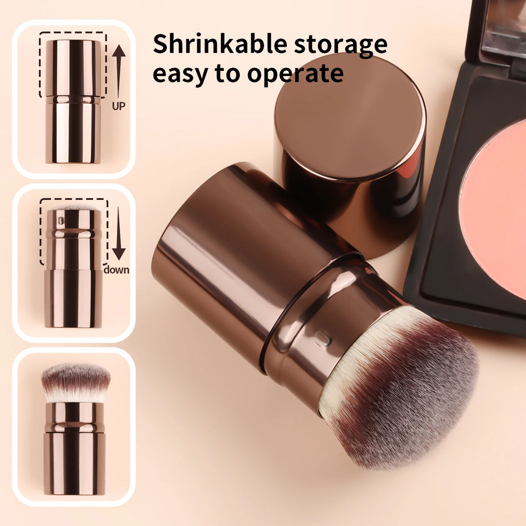 7-Piece Double-Ended Makeup Brush Set | Soft Fiber Angled Makeup Brush Set QXL