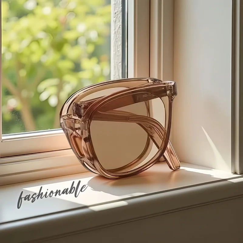 Foldable Sunglasses – Lightweight Unisex Travel Shades Foldable Sunglasses QXL