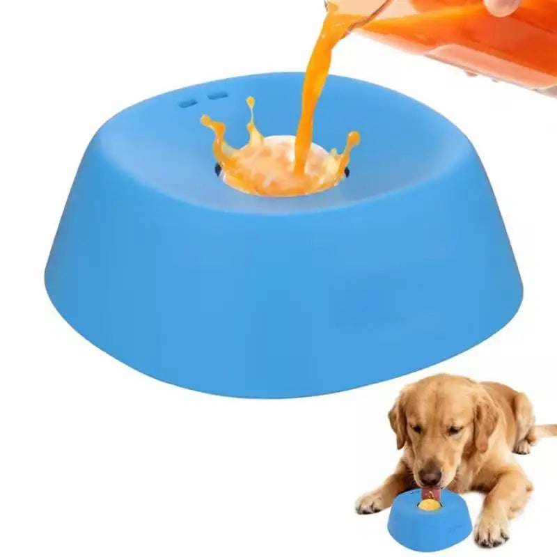 Pet Slow Feeder Lick Bowl – Non-Slip for Cats & Dogs Pet Slow Feeder Bowl QXL