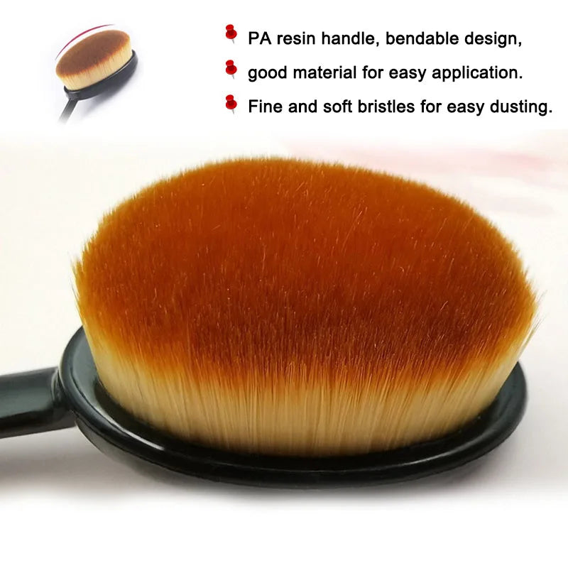 Toothbrush-Handle Makeup Brush | Soft Foundation Brush Foundation Makeup Brush QXL