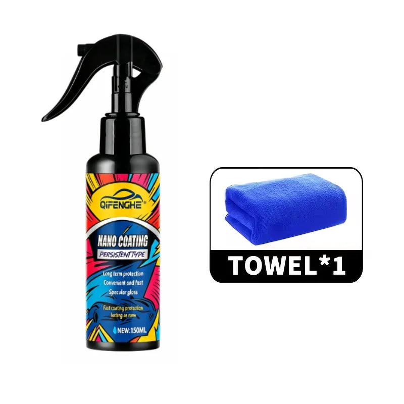 Nano Ceramic Coating Spray | Mirror Gloss Car Paint Protection Ceramic Coating Spray QXL 150