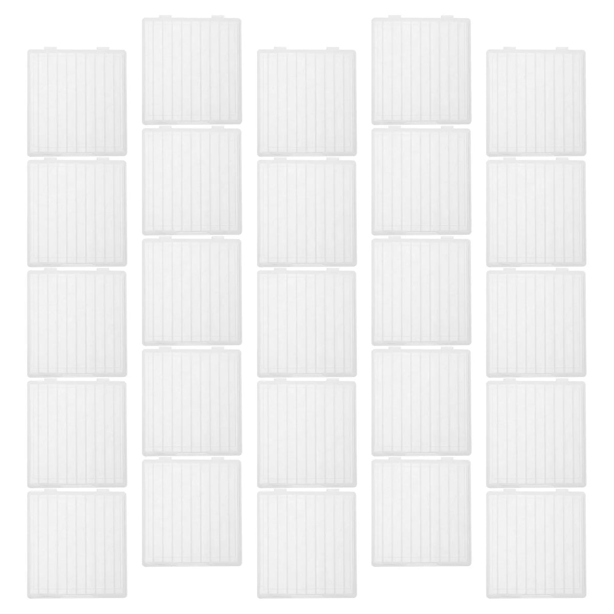30-Pack Nail Drill Bit Storage Boxes | 10-Slot Organizer Nail Drill Bit Organizer QXL