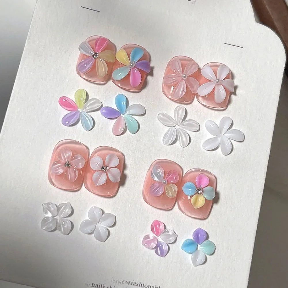 12-Grid 3D Flower Petal Nail Art Sequins & Glitter Kit Nail Art Sequins Kit QXL