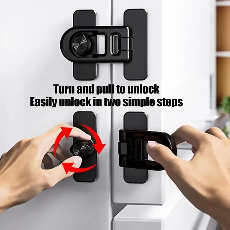Child Safety Lock for Fridge, Freezer & Oven | Baby Proofing Child Safety Lock QXL