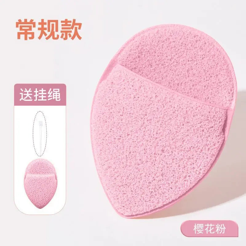 Face Scrub Sponge Cleansing Glove | Deep Facial Cleanse Facial Cleansing Glove QXL pink