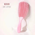 Shell Shape Volumizing Hairbrush | Detangling Paddle Vented Comb Volumizing Hair Brush QXL large pink