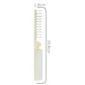 Folding Pocket Comb | Double-Sided Beard & Hair Comb for Men Folding Beard Comb QXL White