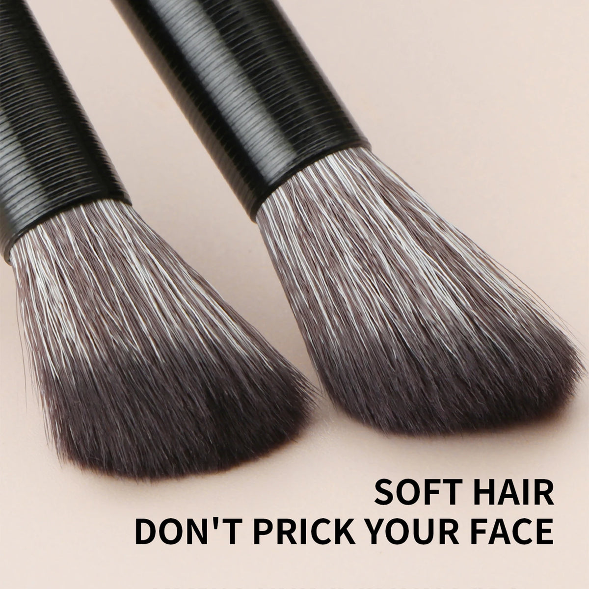2-Pack Angled Nose Contour Brushes | 3D Nose Shadow Blending Nose Contour Brush QXL
