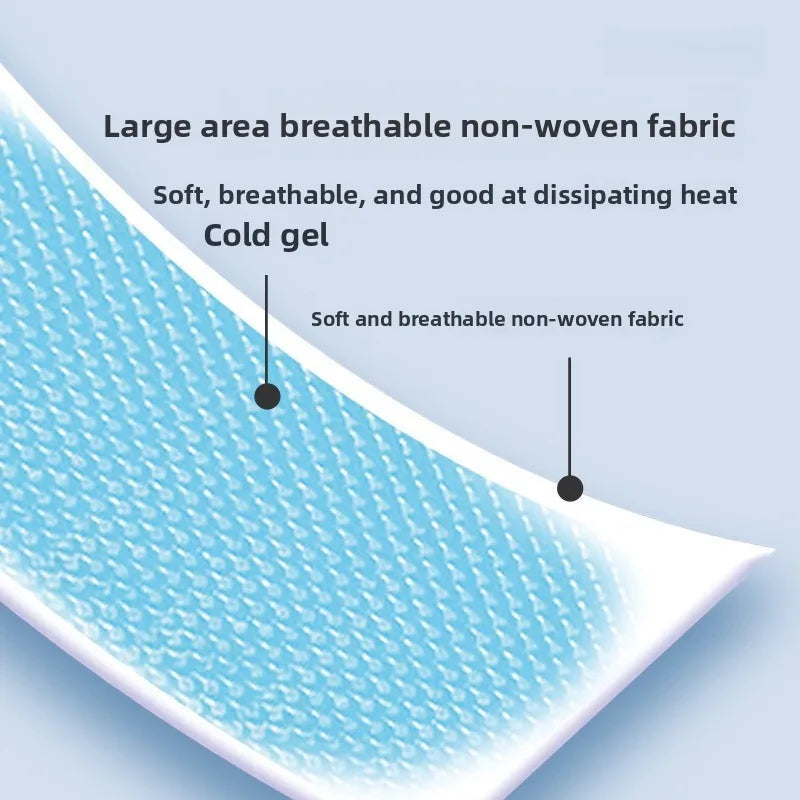 Cooling Gel Patches 20–100 Pack | Stick-On Cool Pads Cooling Gel Patch QXL