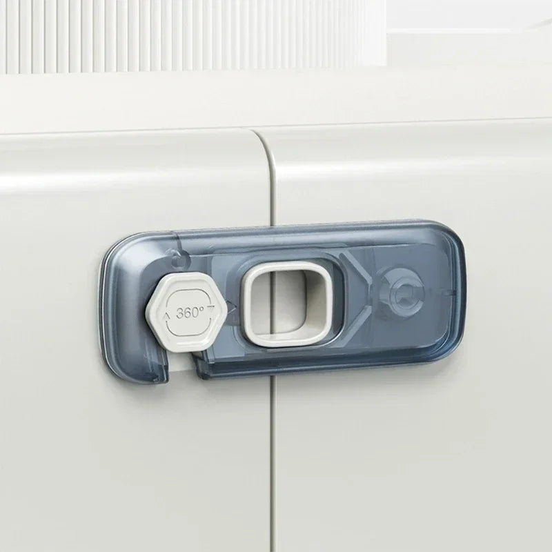 10-Pack Baby Safety Cabinet & Fridge Locks | Child Proof Baby Cabinet Lock QXL