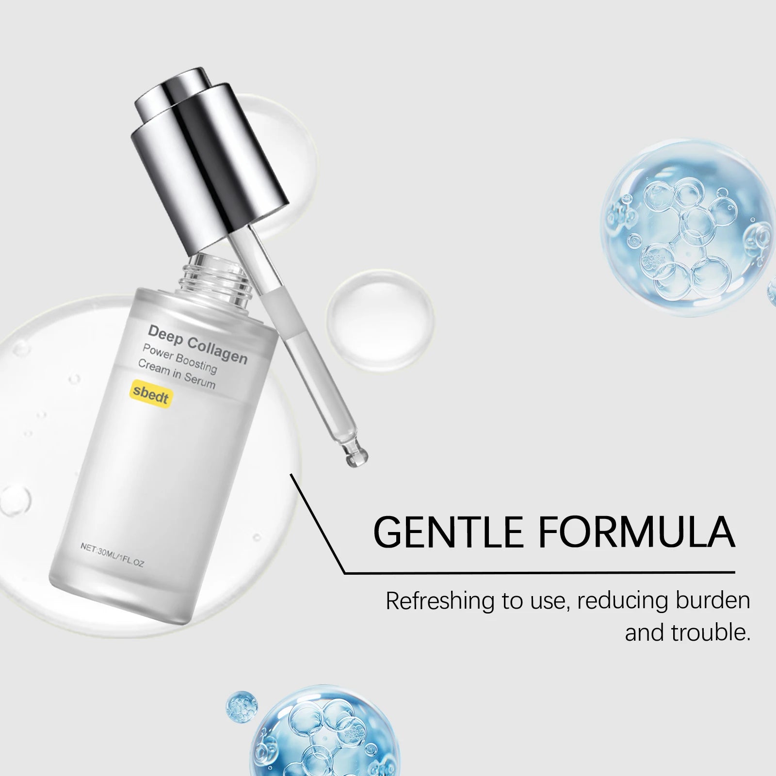 Hyaluronic Acid Firming Serum | Lifts, Firms & Minimizes Pores Anti-Aging Face Serum QXL