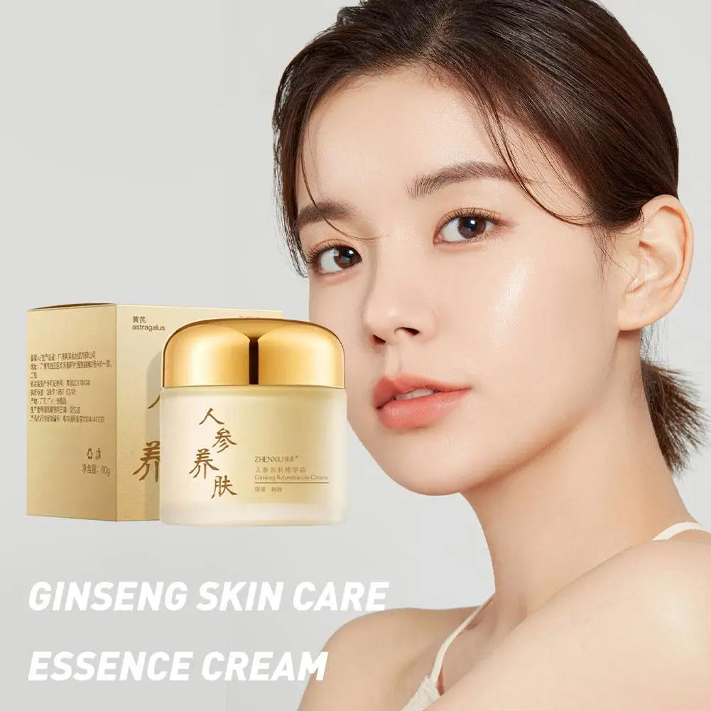 Chinese Ginseng Face Cream | Moisturizing Anti-Aging Serum 60g Ginseng Face Cream QXL