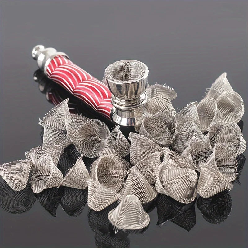 Stainless Steel Smoking Tube Filter Screens | Pipe Mesh Cap Pipe Filter Screens QXL