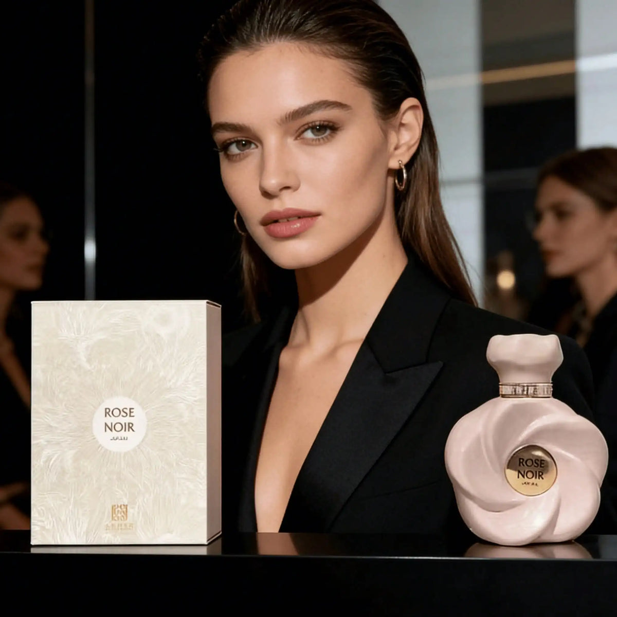 Rose Noir Unisex EDP by Ahmed Al Maghribi – 75ml Alcohol-Free Eau de Parfum QXL