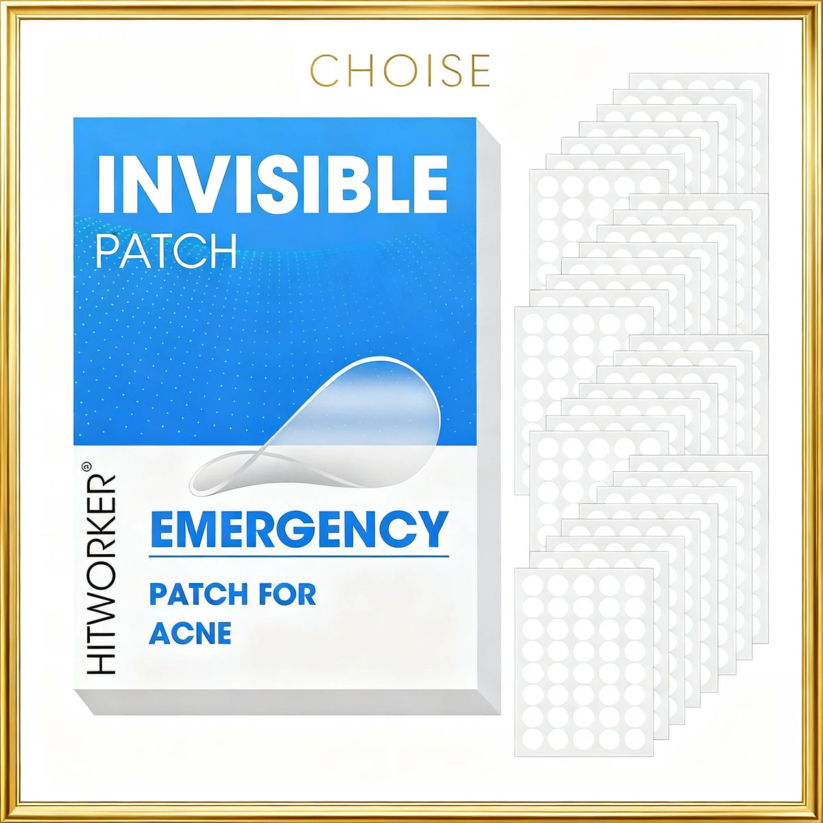 Hydrocolloid Acne Patches 400–1200 Pcs | Salicylic & Tea Tree Acne Patches QXL