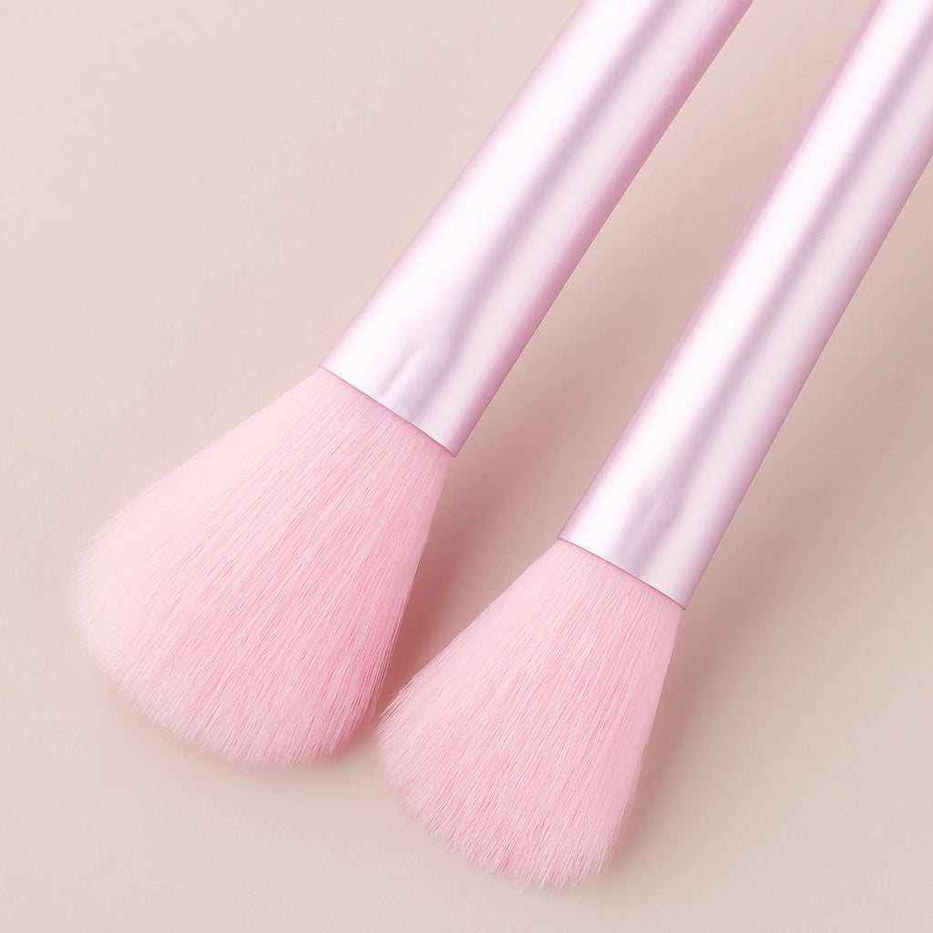5-Pc Glitter Makeup Brush Set | Blush Eyeshadow Brow Brushes Makeup Brush Set QXL