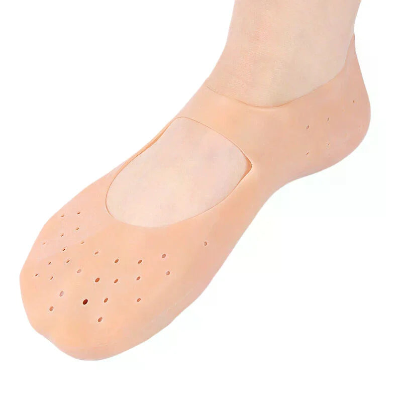 Moisturizing Silicone Gel Socks for Soft Feet | S & L Sizes Moisturizing Gel Socks QXL