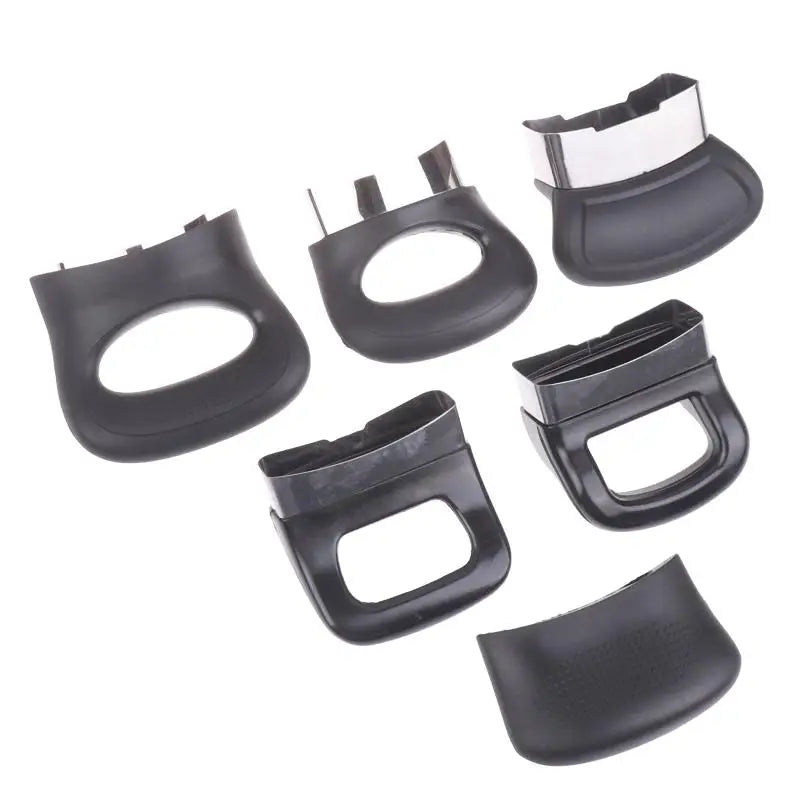 2-Pack Universal Pot Side Handles | Heat-Resistant Black Grip Cookware Handles QXL