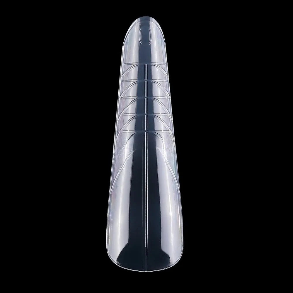 150-Pc Reusable Sandwich Nail Forms | 15 Sizes French Tips Nail Extension Forms QXL