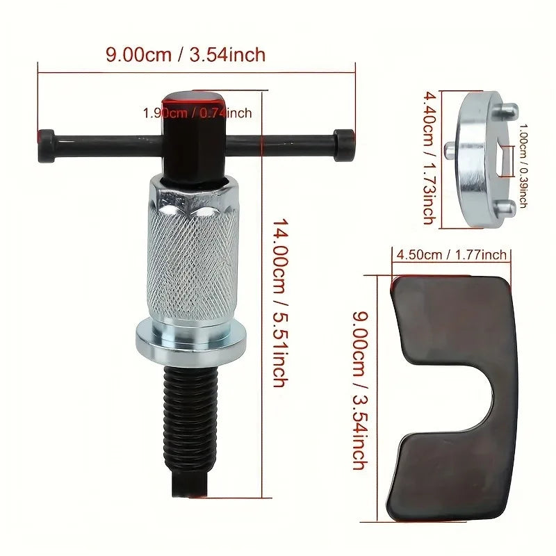 Brake Caliper Piston Rewind Tool Set | 3/5/13/22 PC Kit Brake Caliper Tool Set QXL