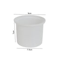 Silicone Wax Warmer Bowl | Non-Stick Replacement Wax Pot Wax Warmer Bowl QXL White