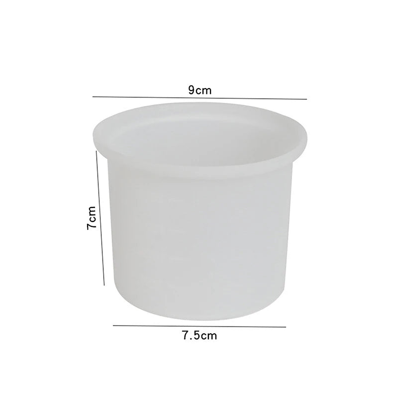 Silicone Wax Warmer Bowl | Non-Stick Replacement Wax Pot Wax Warmer Bowl QXL White