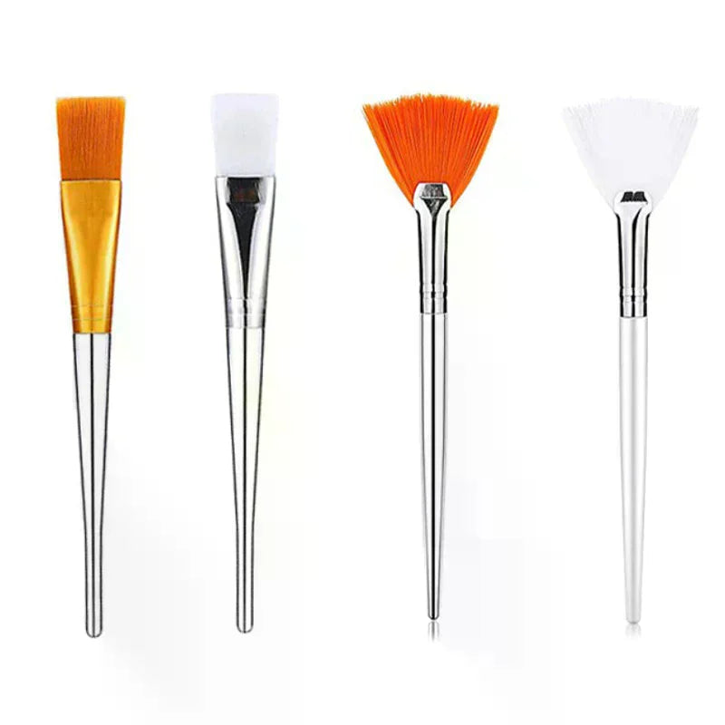 YOVIP Soft Facial Mask Brushes – 3 or 4-Piece Set Facial Mask Brush Set QXL