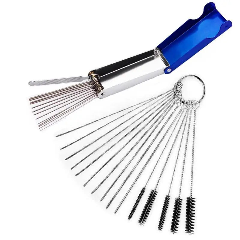 Carburetor Cleaning Kit – Needles, Brushes & Wires for Carb Jets Carburetor Cleaning Kit QXL