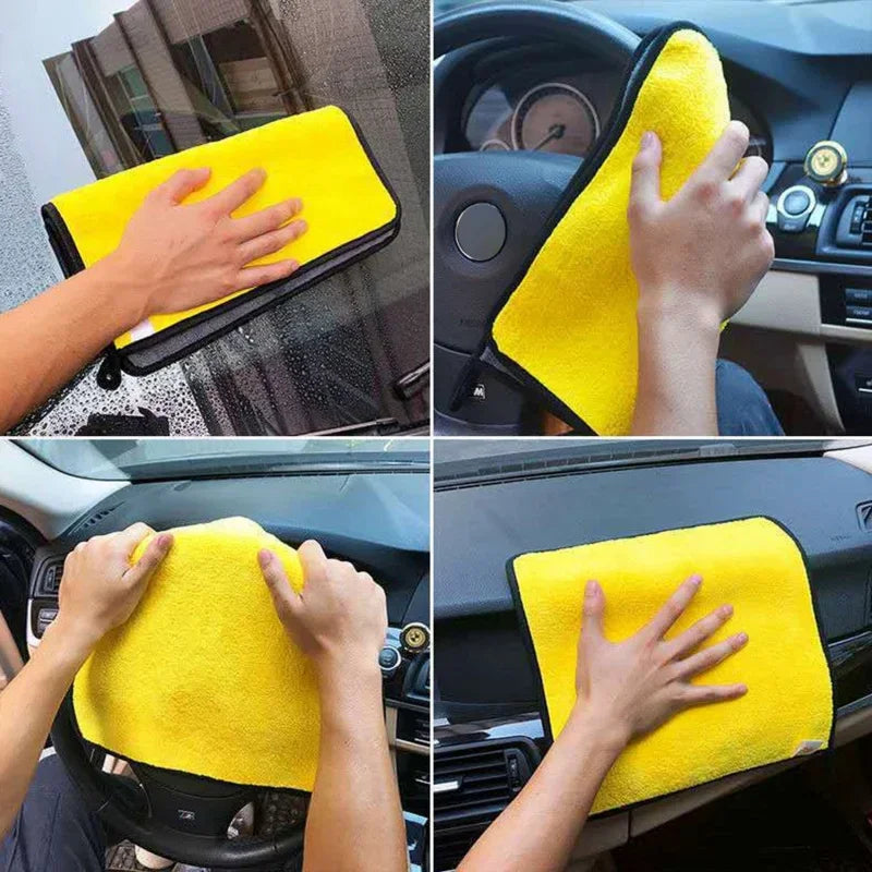 Microfiber Car Wash Towels – Absorbent Cloths 1–10 Pack Microfiber Car Towels QXL