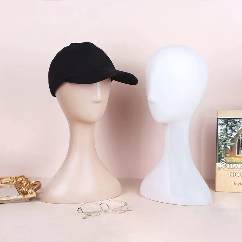 Female Mannequin Head Stand | Wig Hat & Hair Display Model Mannequin Head Stand QXL