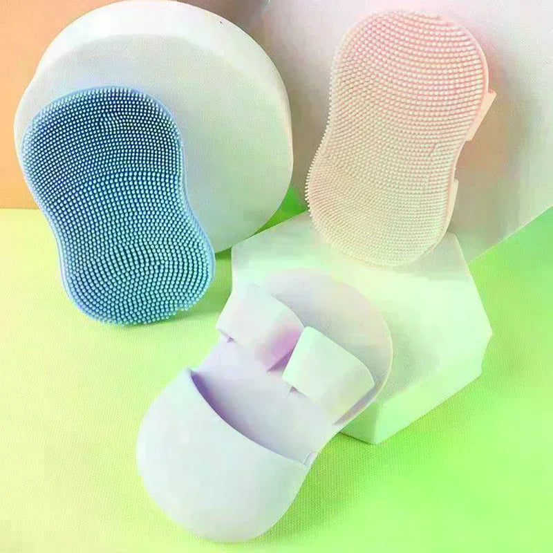 Silicone Face Cleansing Brush | Soft Deep Exfoliating Scrubber Facial Cleansing Brush QXL