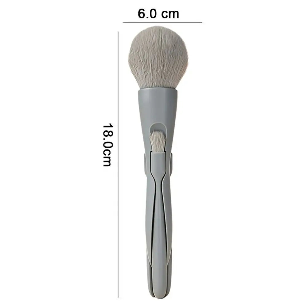 Magnetic 4-in-1 Transformable Makeup Brush | Powder & Concealer Transformable Makeup Brush QXL