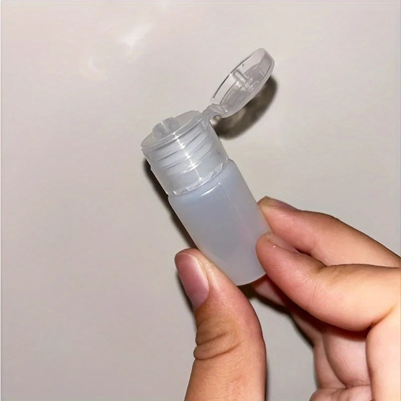 10ml Flip Cap Squeeze Travel Bottle – Leak-Proof Container Travel Squeeze Bottle QXL