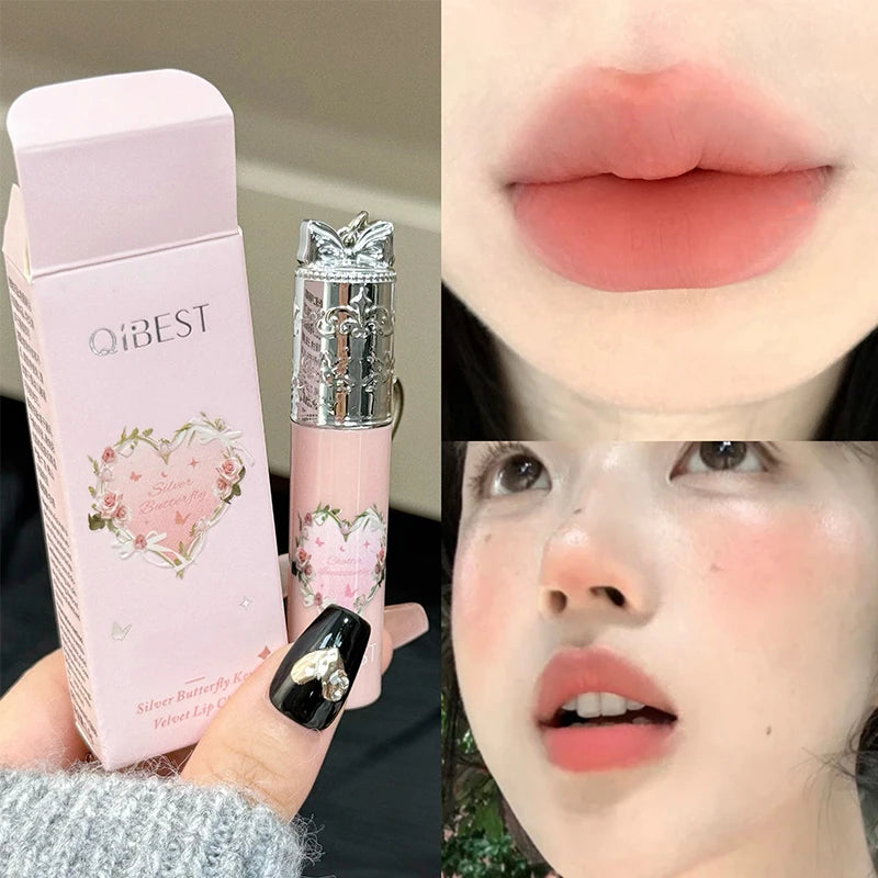 QIBEST Matte Liquid Lipstick | Long-Lasting Velvet Lip Colour Matte Liquid Lipstick QXL