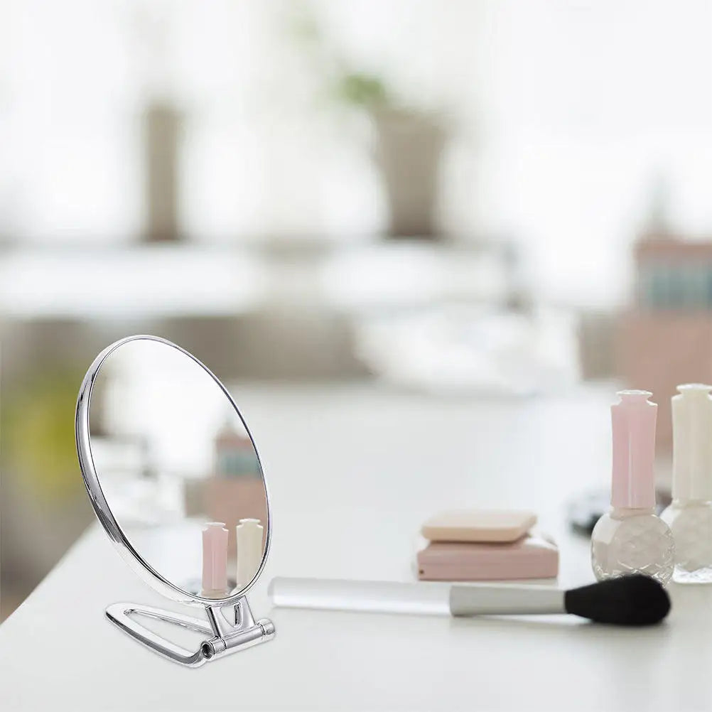 2-Pack Oval Foldable Makeup Mirror | Desktop & Portable Foldable Makeup Mirror QXL