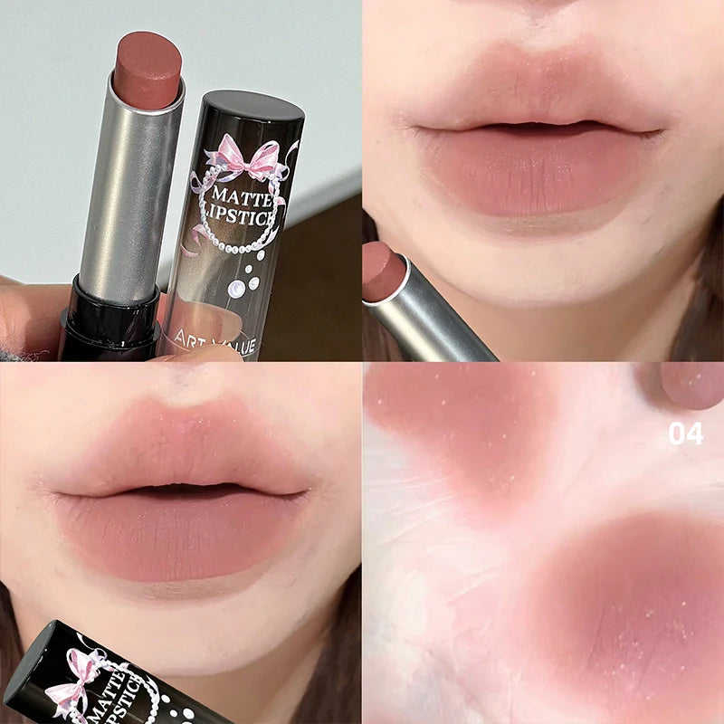 ART VALUE Matte Lip Stain | Waterproof Long-Lasting Lipstick Matte Lipstick QXL