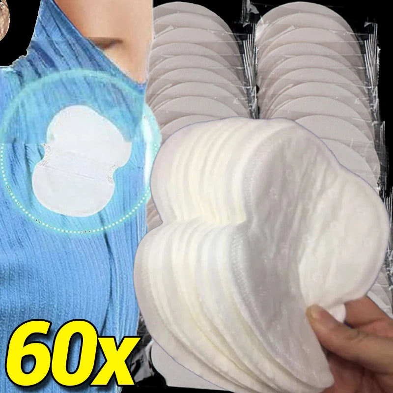 Disposable Underarm Sweat Pads – Ultra-Thin Breathable Patches Underarm Sweat Pads QXL