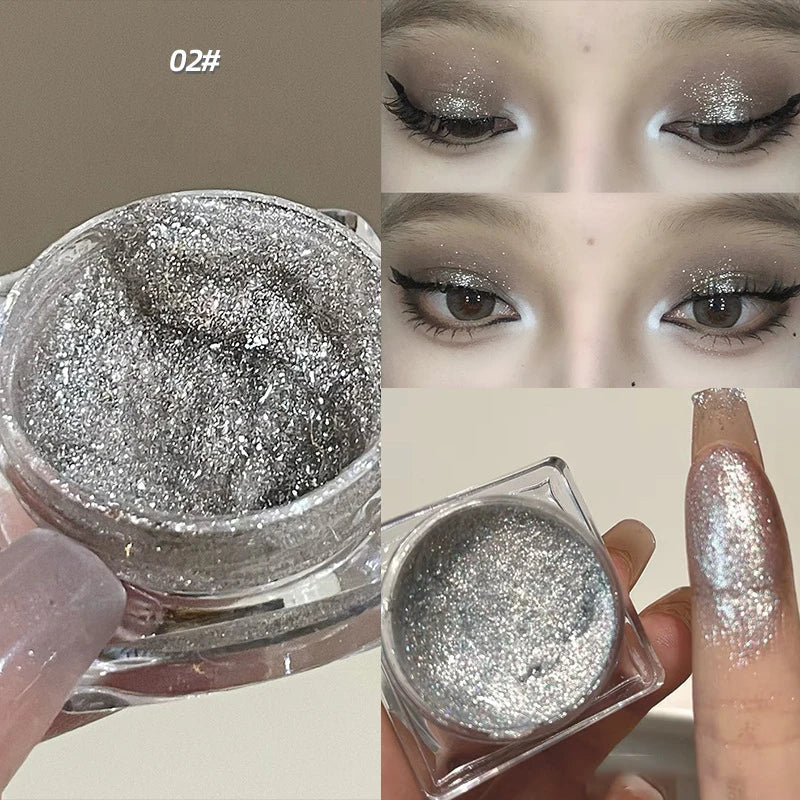 Single Eyeshadow – Glitter, Matte & Pearlescent Finishes Single Eyeshadow QXL