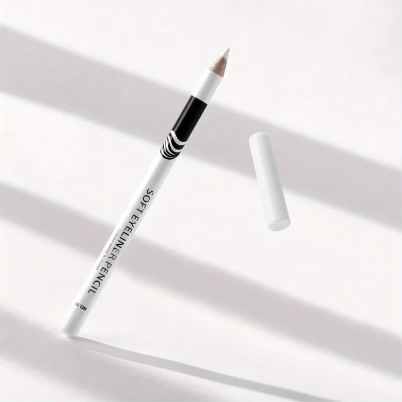 2-Pack White Eyeliner Pen | Waterproof Long-Lasting Glue Liner White Eyeliner Pen QXL