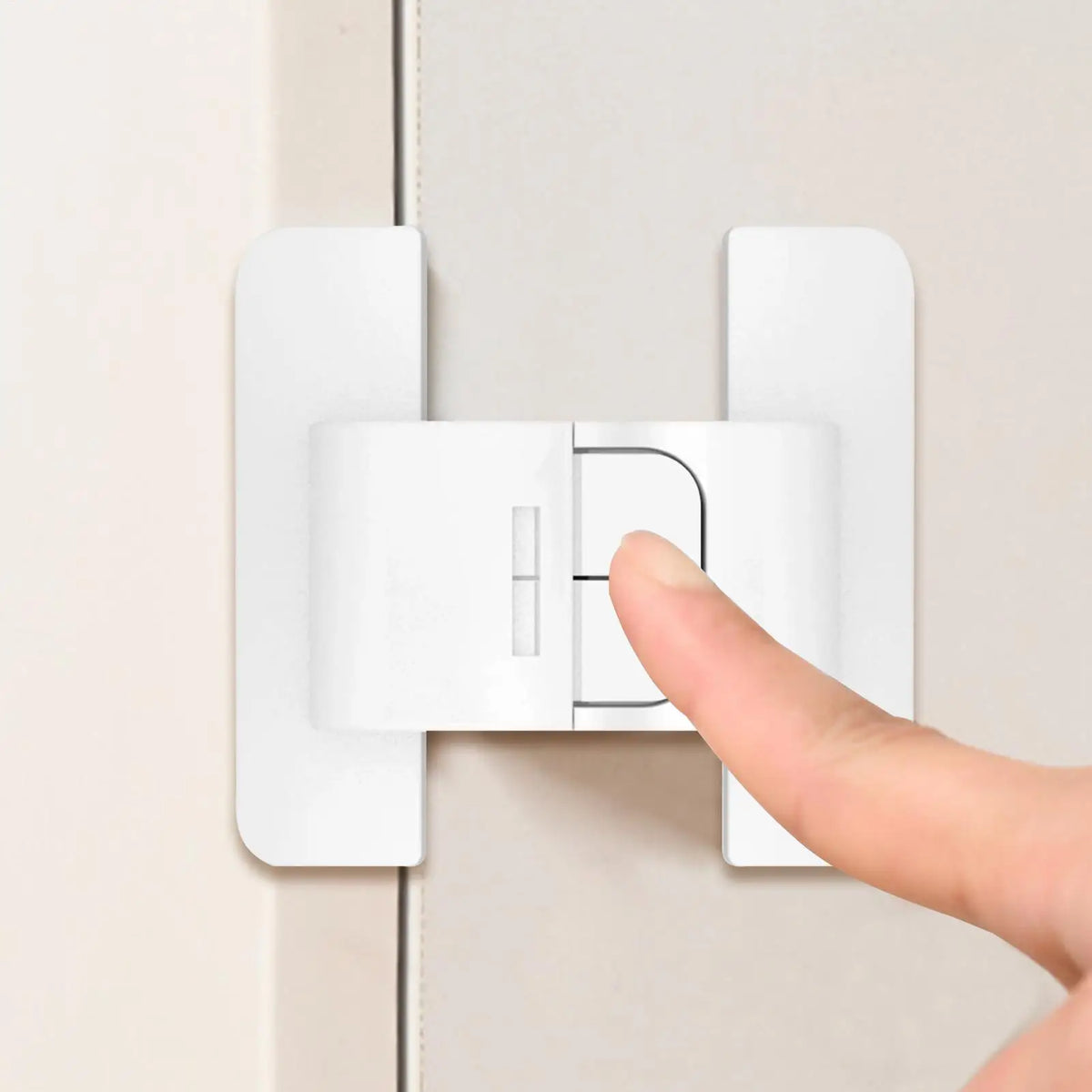 Baby Safety Fridge & Cabinet Lock | Anti-Open Buckle Baby Safety Lock QXL