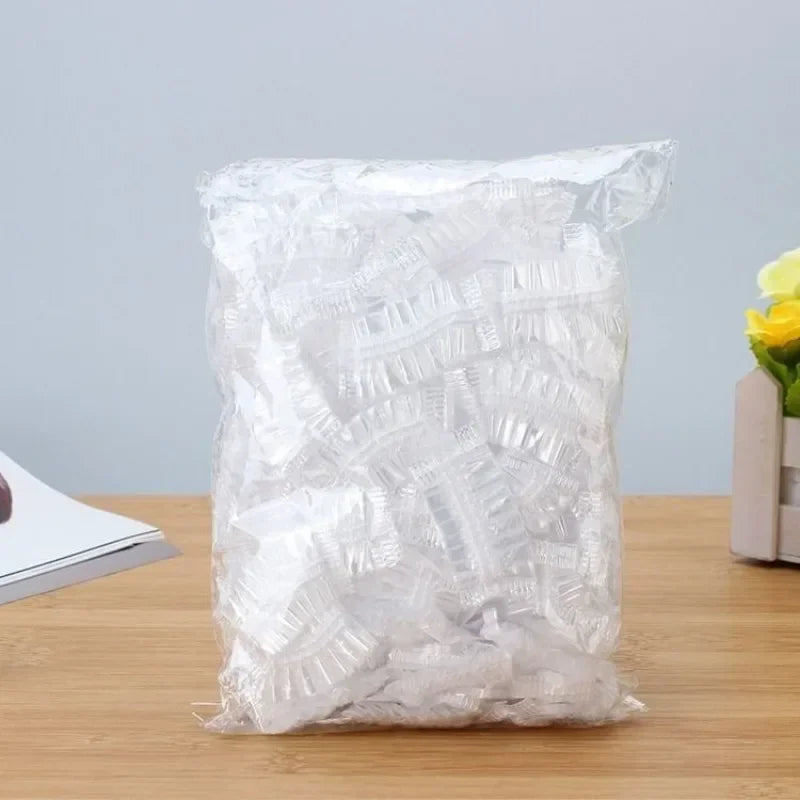 100-Pack Disposable Waterproof Ear Covers – Hair Dye & Bath Disposable Ear Covers QXL
