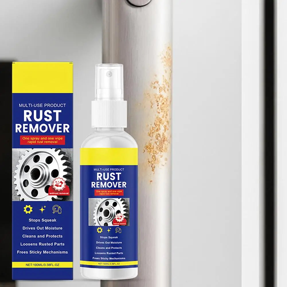 100ml Rust Remover Spray | Metal, Tile & Automotive Cleaner Rust Remover Spray QXL