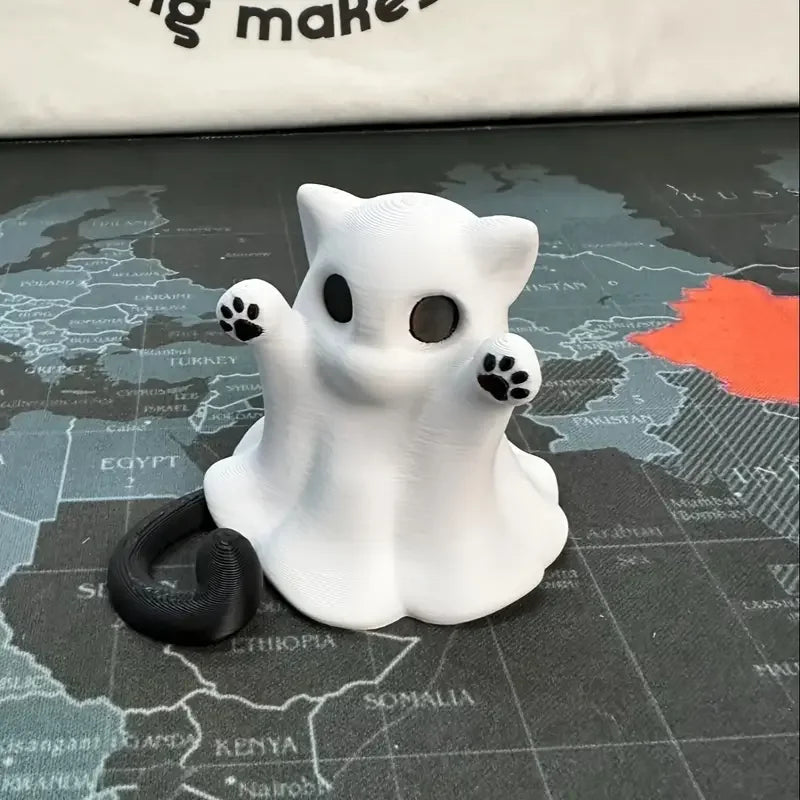 Cute 3D Ghost Ornament | Halloween & Christmas Decor Holiday Ornament QXL 1pc