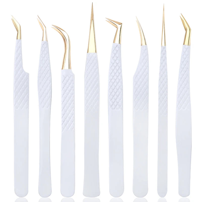 Anti-Static Precision Tweezers for Eyelash Extensions | HMQ Eyelash Tweezers QXL