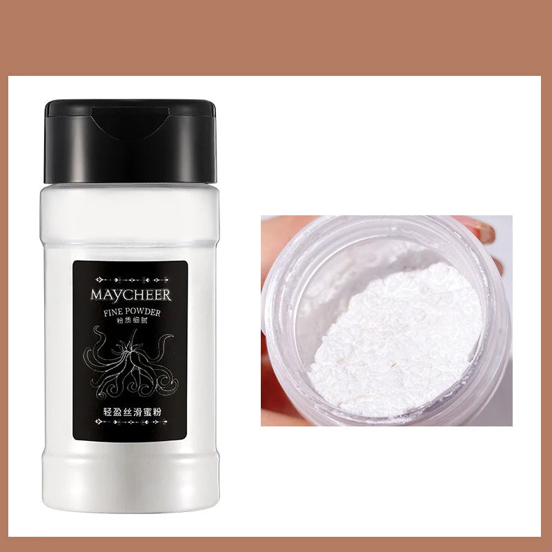 VERONNI Oil Control Loose Powder – Matte Finish Face Powder Loose Setting Powder QXL colorless