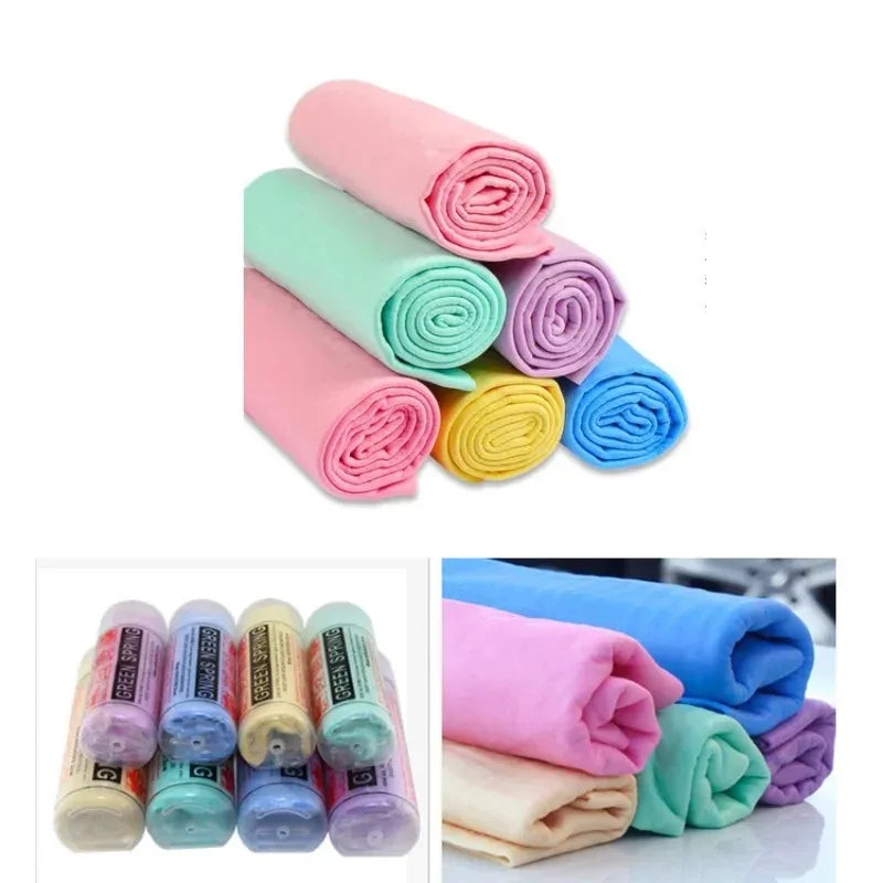 PVA Chamois Car Drying Towel 66×43cm | 1/3/5-Pack Car Drying Towel QXL