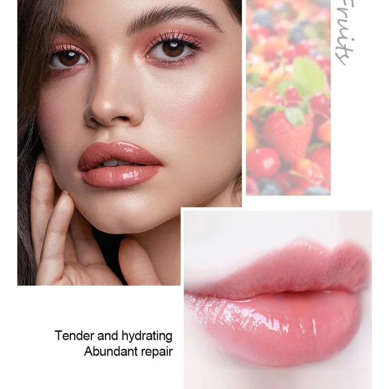 4-Pack Roll-On Lip Oil Set | Hydrating Fruit Lip Gloss Balm Roll-On Lip Oil QXL