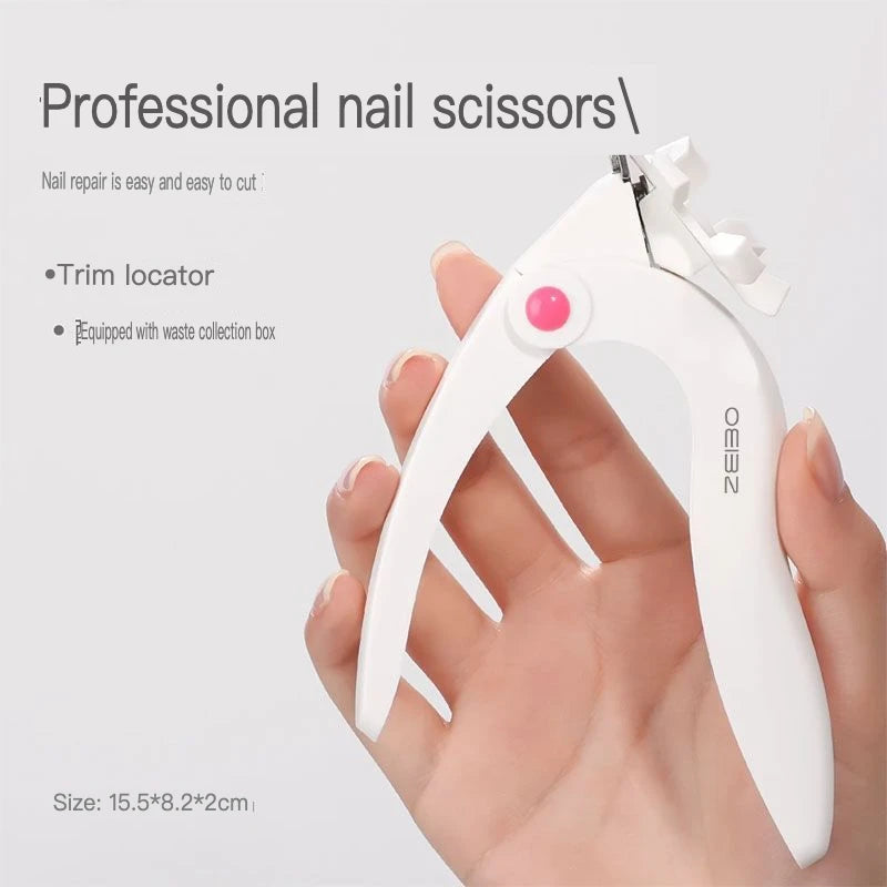 Anti-Splash French Nail Clipper | False Nail Shaping Tool Nail Clipper QXL